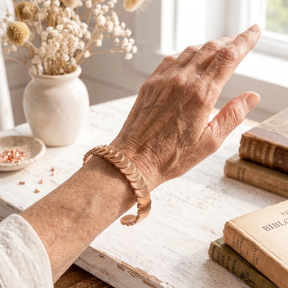 Shingle-Armband aus Kupfer