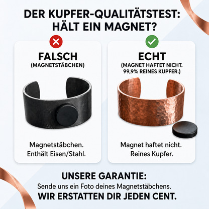 Lattice-Armband aus Kupfer