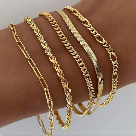 Ellis Geschichtetes Armband Set