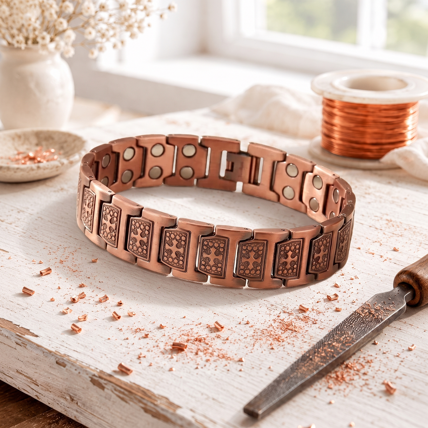 Affluence Herren-Armband aus Kupfer